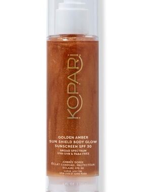 NEW Sealed Kopari Sun Shield Body Glow SPF 45 Rose Gold 5 oz/ 150 ml